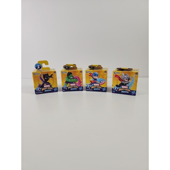 Hasbro Other - Marvel Avengers Mighty-Verse Collection Series 2 By Hasbro Set of 4 Thor Hulk...